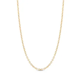 Classic Round Link Chain Necklace