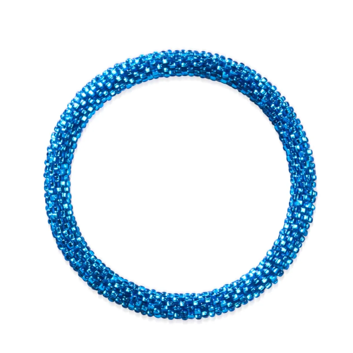 Cobalt  | Himalayan Glass Bead Bracelet