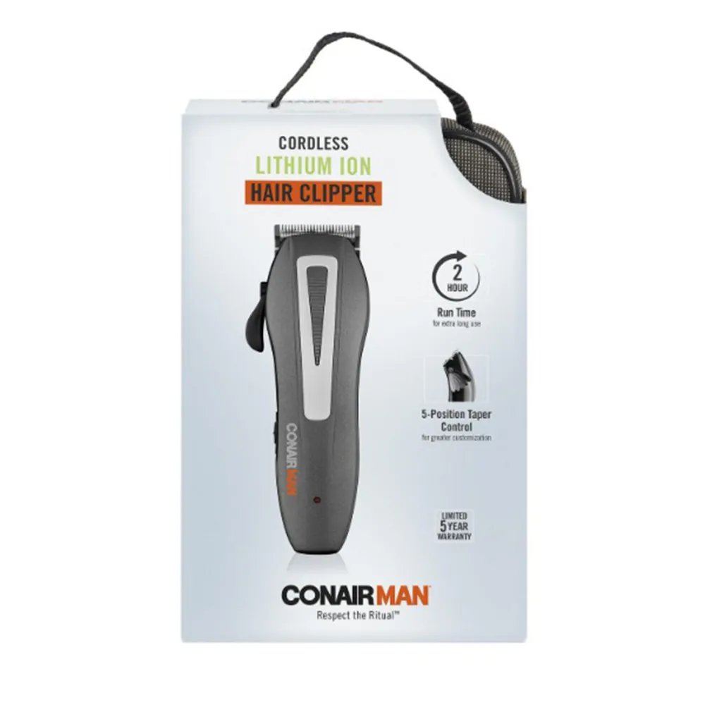 Conair HC1900RC Cordless Lithium Ion Hair Clipper