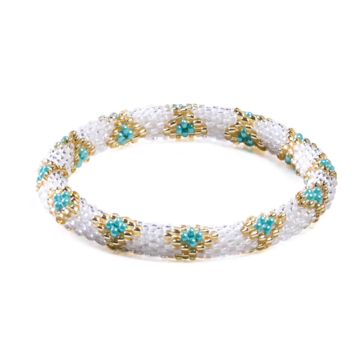 Crowning Glory | Himalayan Glass Bead Bracelet