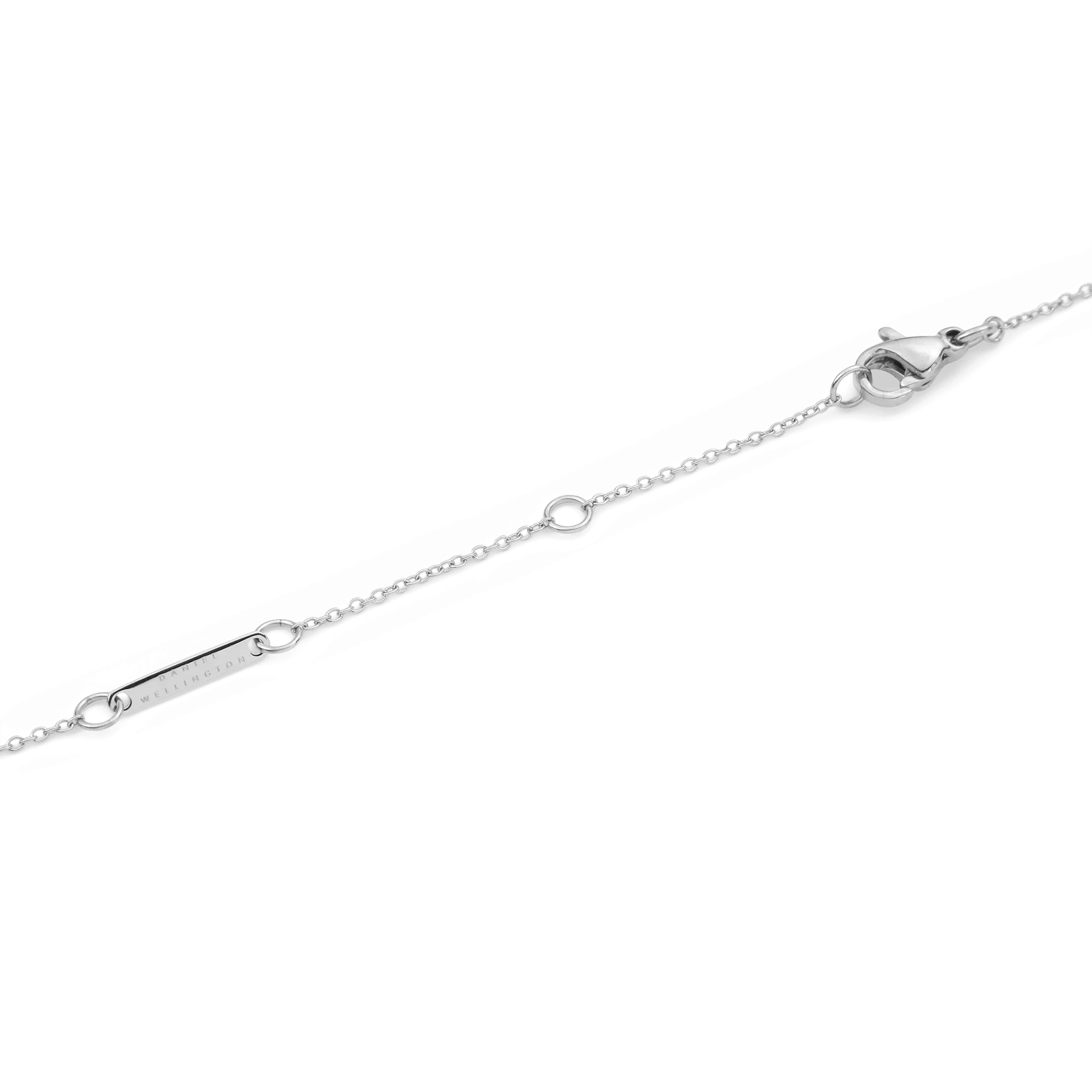 Crystal Zodiac Chain Necklace Silver