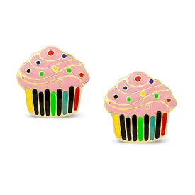 Cupcake Stud Earrings