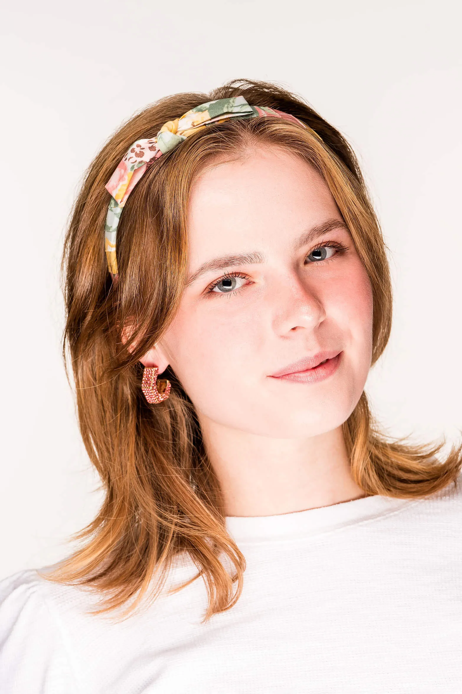 Dahlia Mini Bow Headband