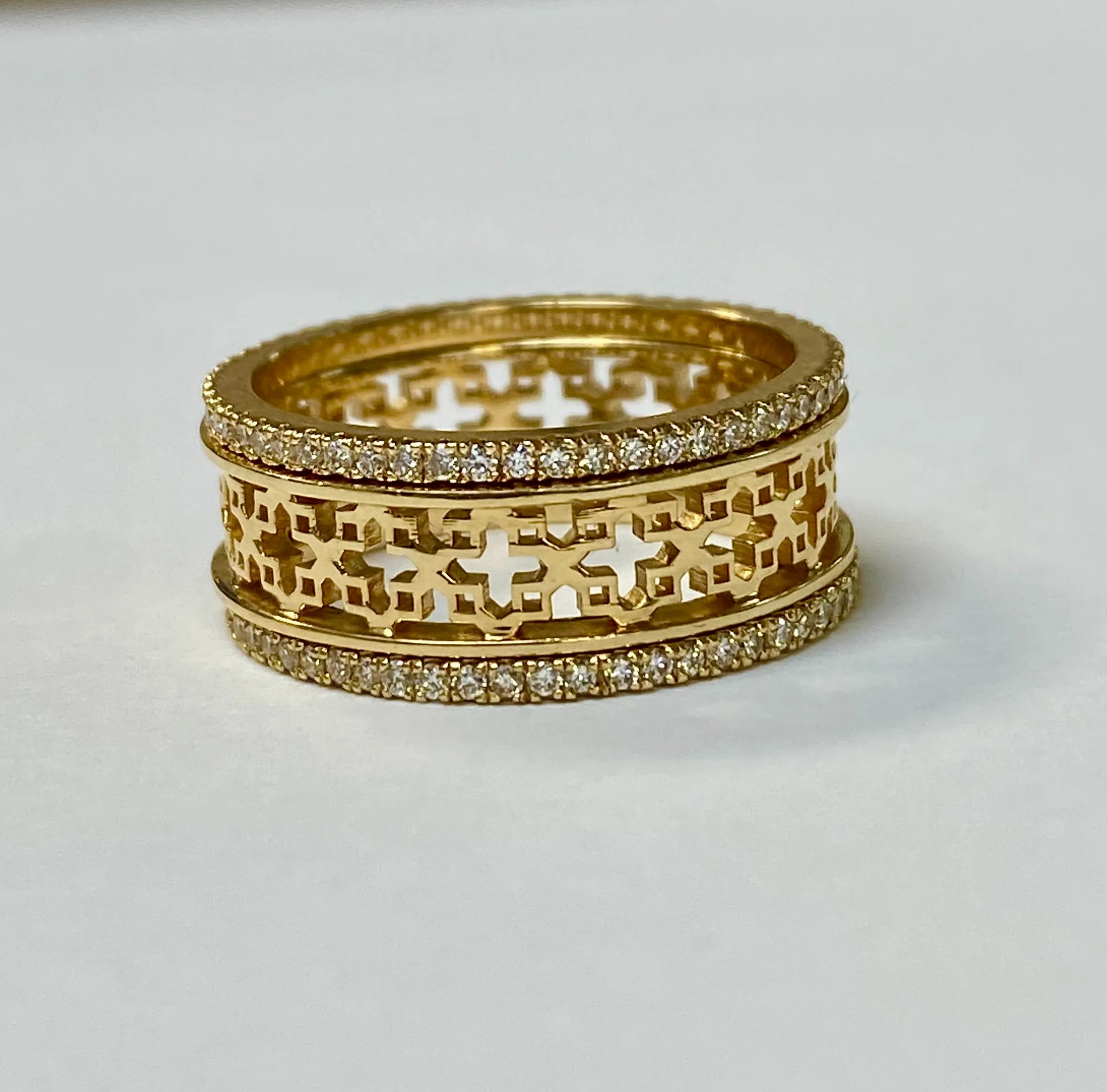 Diamond Stackable Bridal Set Rings