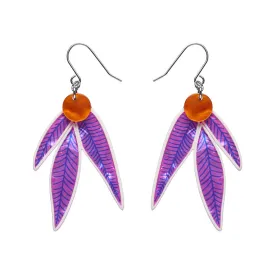 Erstwilder x Lauren Rogers - Gainful Gum Leaves Drop Earrings