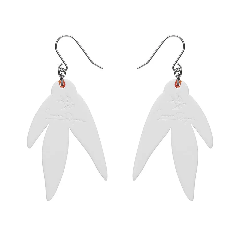 Erstwilder x Lauren Rogers - Gainful Gum Leaves Drop Earrings