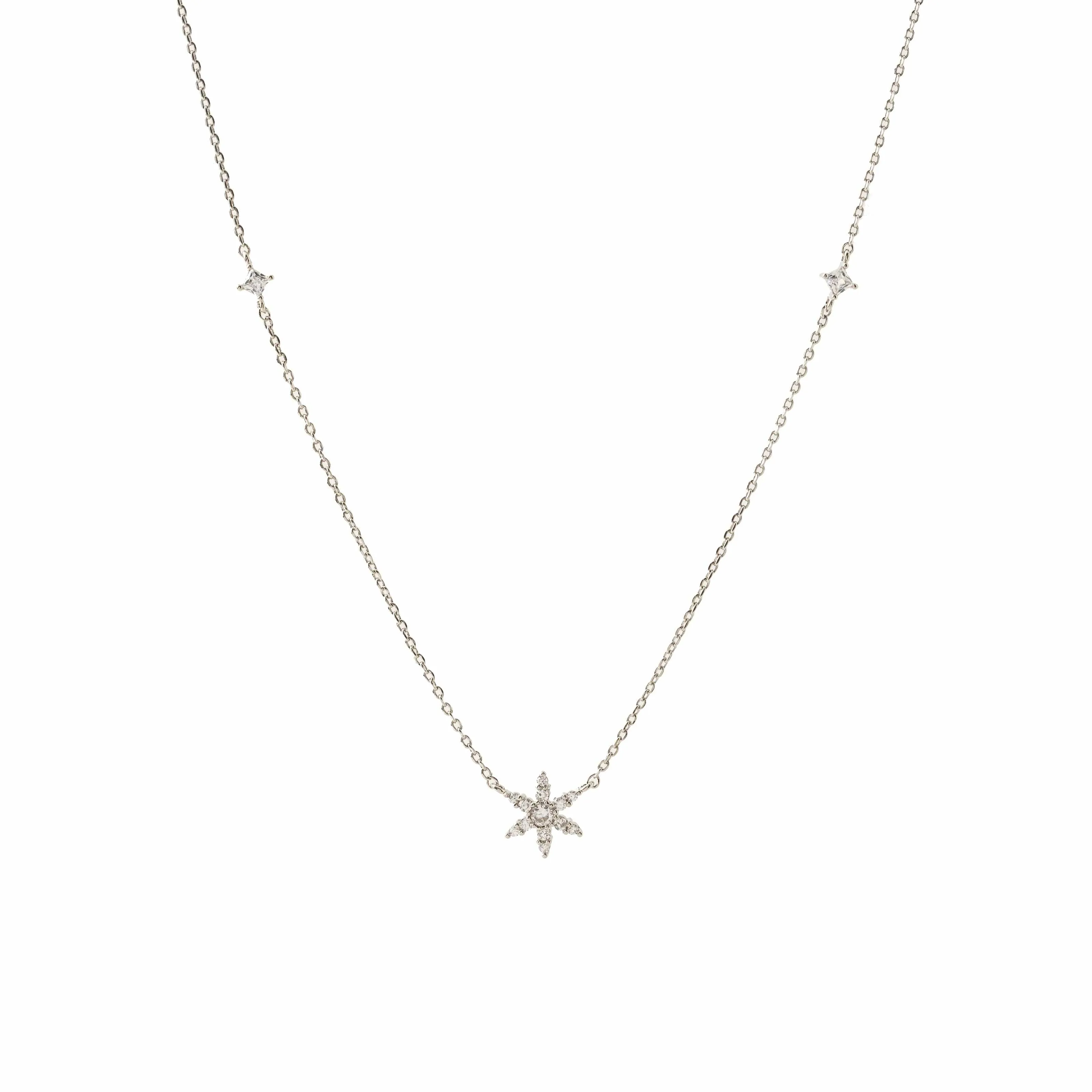 Etoile Star Necklace Silver