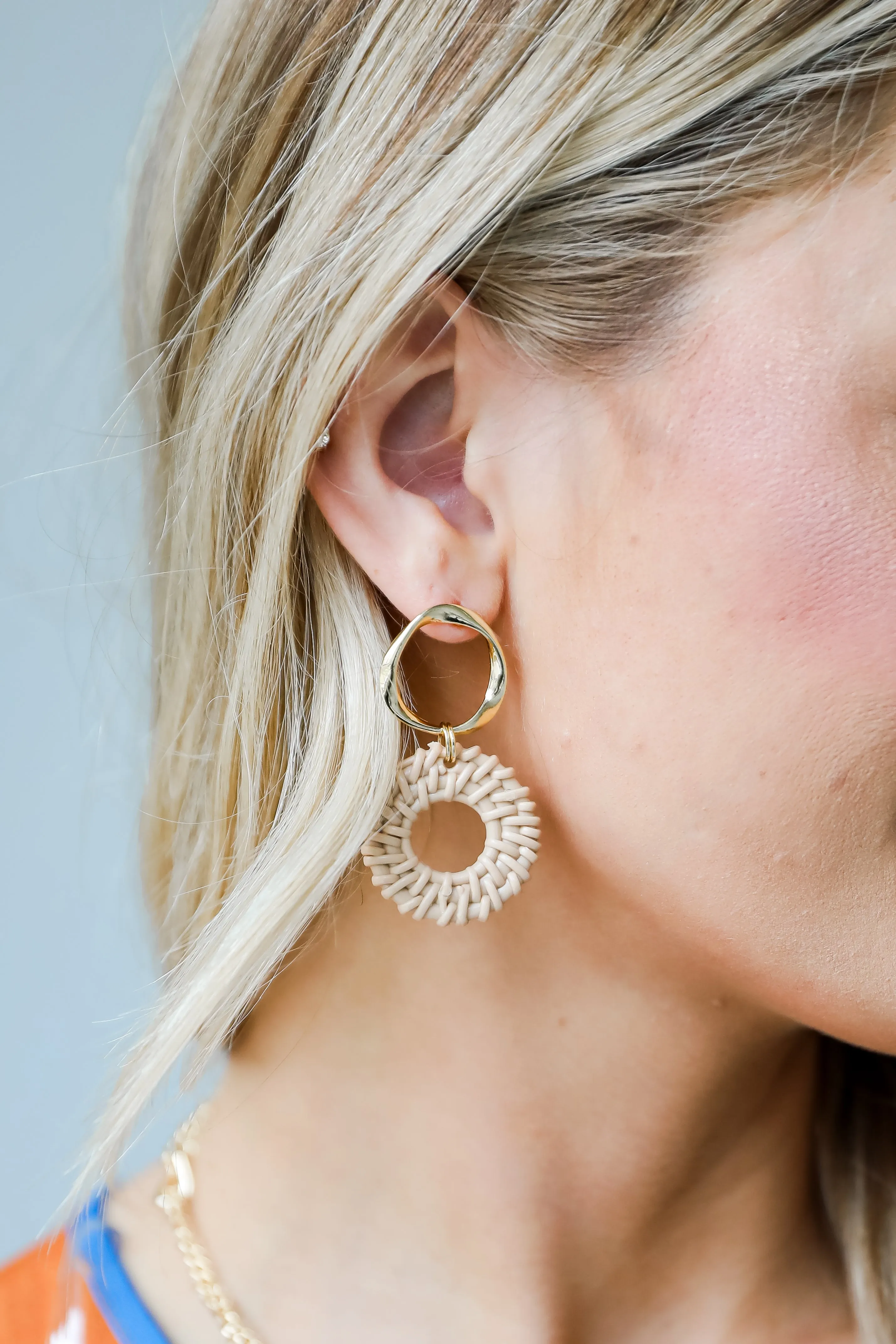 FINAL SALE - Brielle Natural Drop Earrings