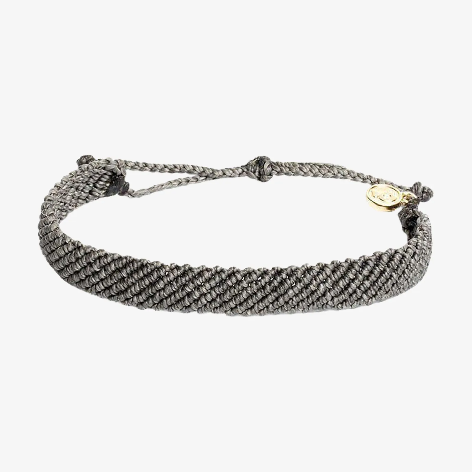 Flat Wide Woven Bracelet