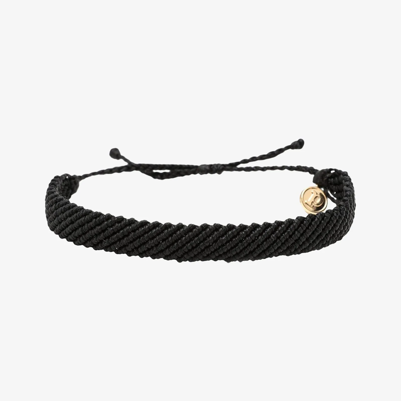 Flat Wide Woven Bracelet