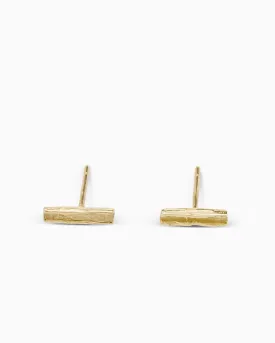 Folded Studs | Gold