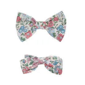 Foral Bow Hairclip - Lush