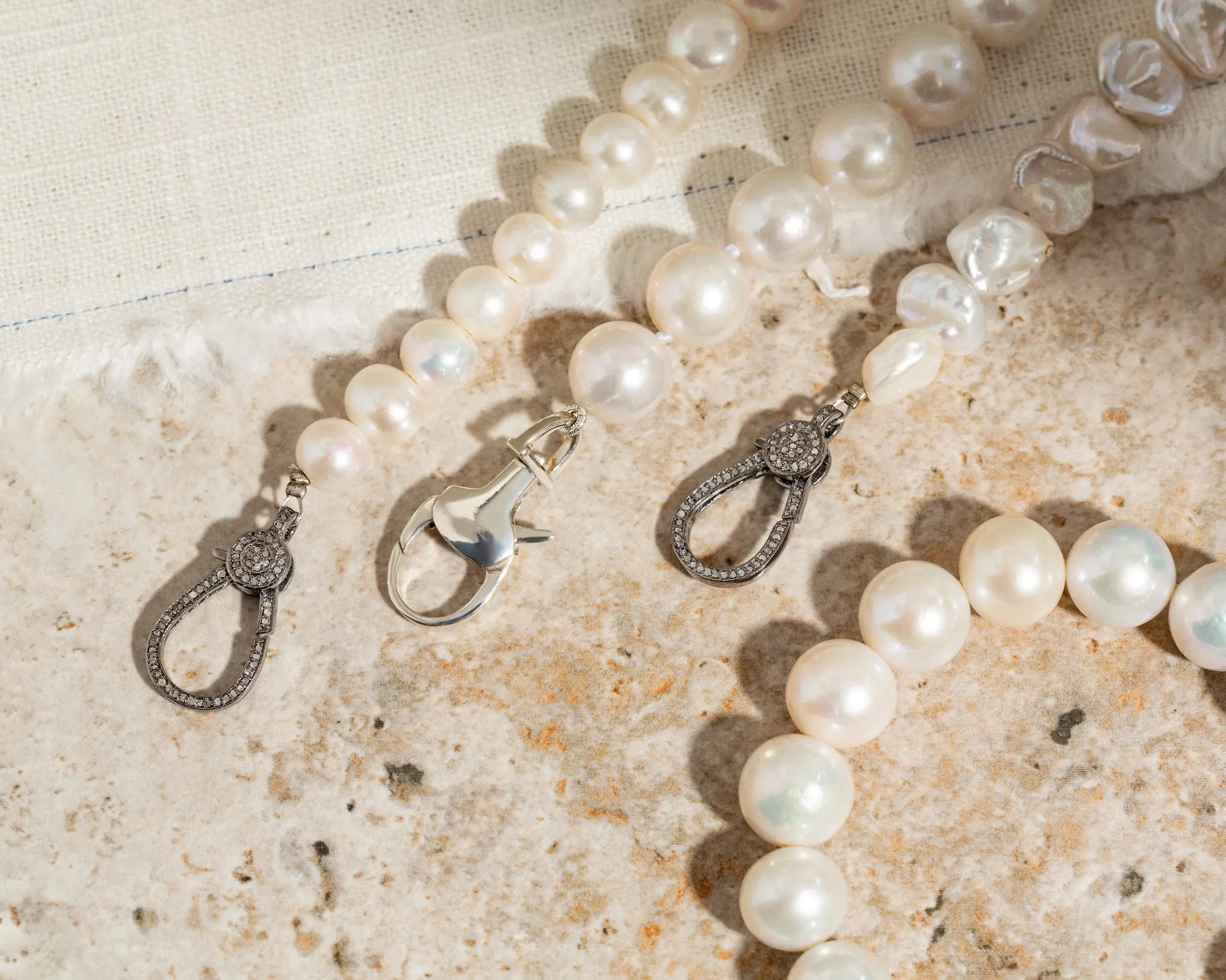 Freshwater Keshi Pearl Lariat