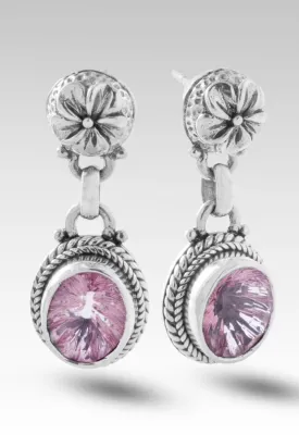 Garden Grace Earrings™ in Pink Cashmere™ Mystic Quartz