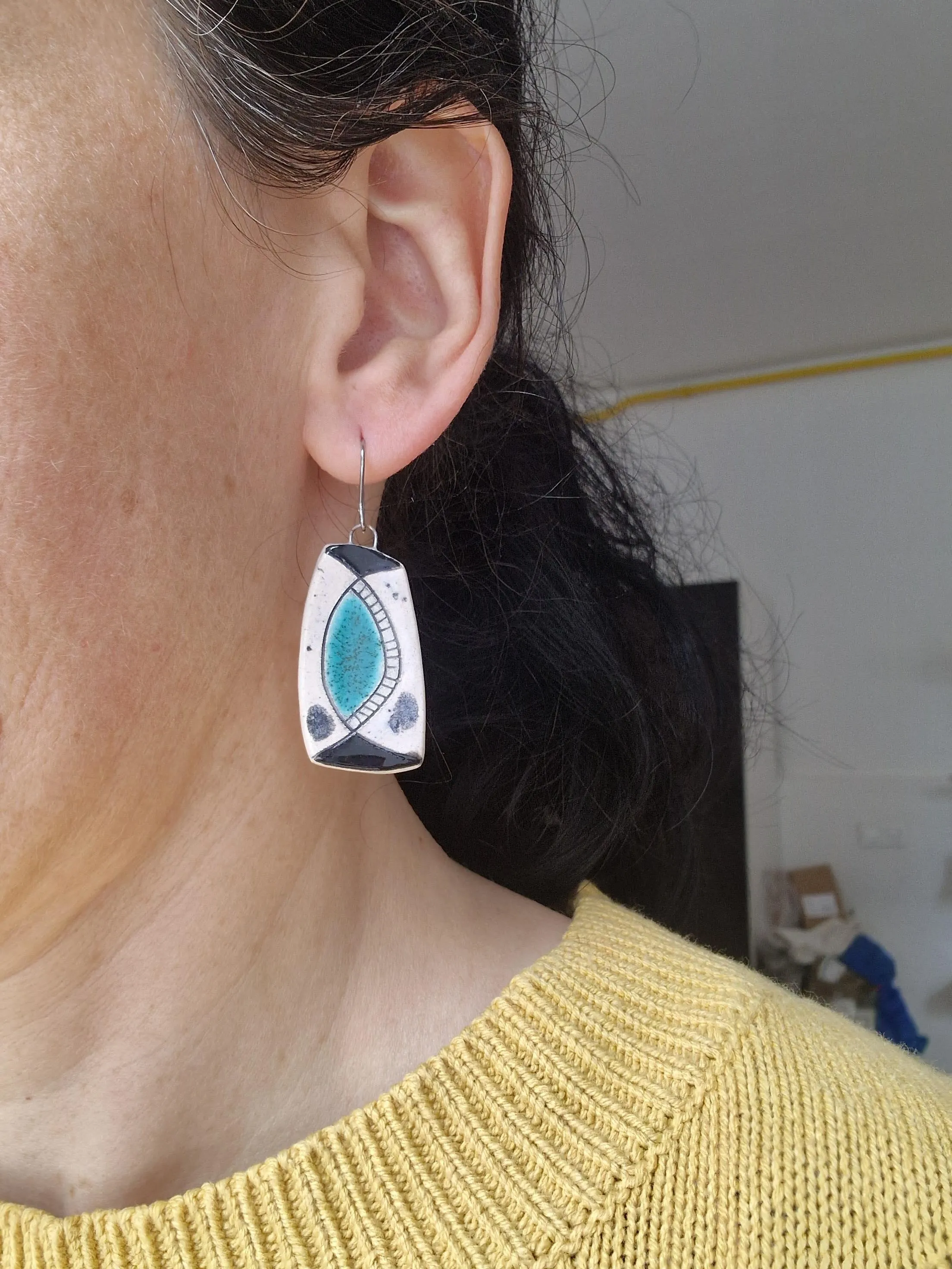 Geometric earrings No. 23