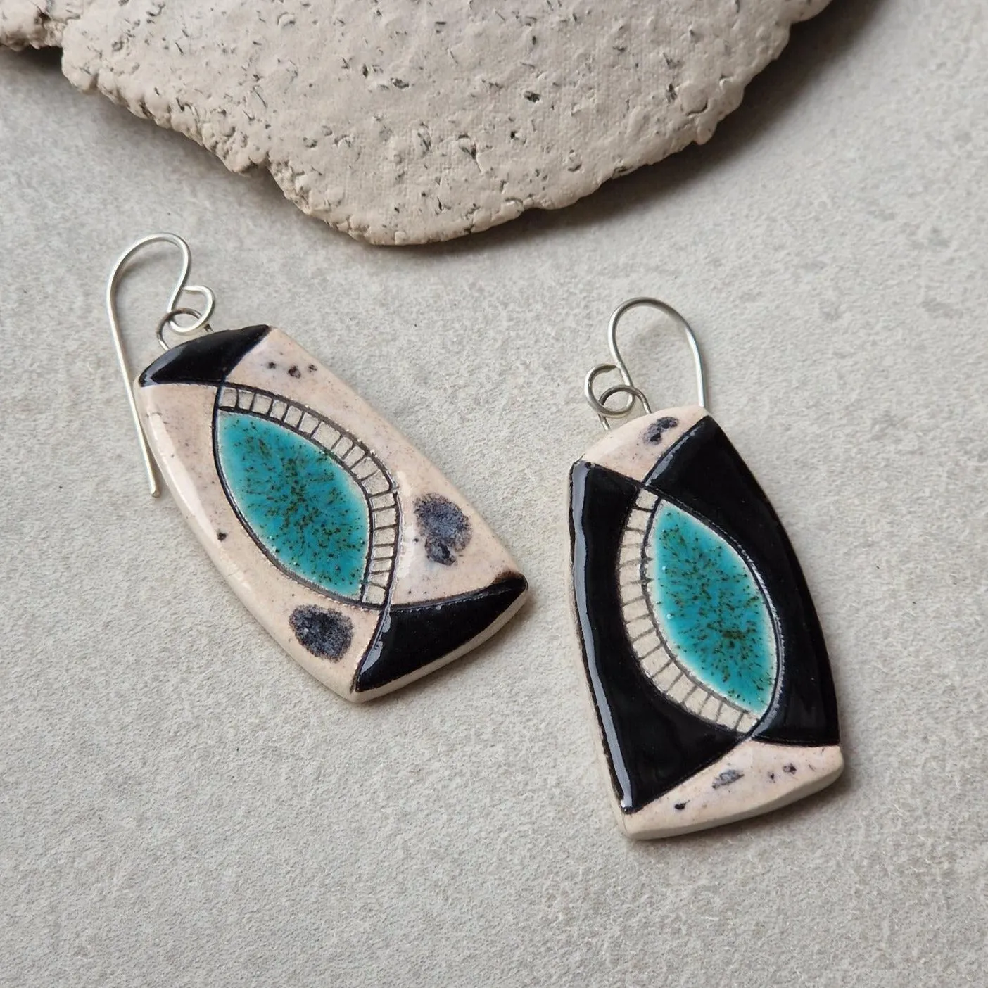 Geometric earrings No. 23