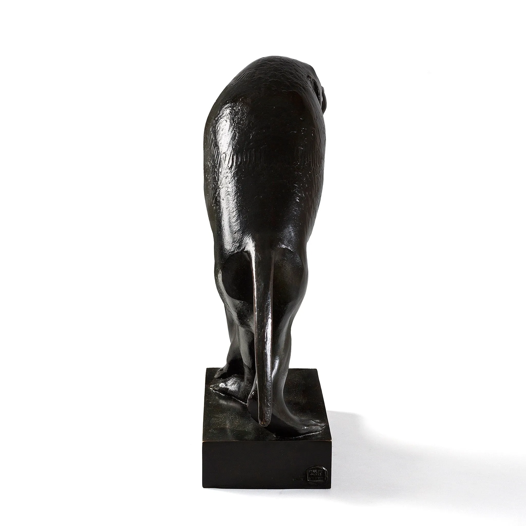 Georges Lucien Guyot "Babouin" Patinated Bronze Sculpture