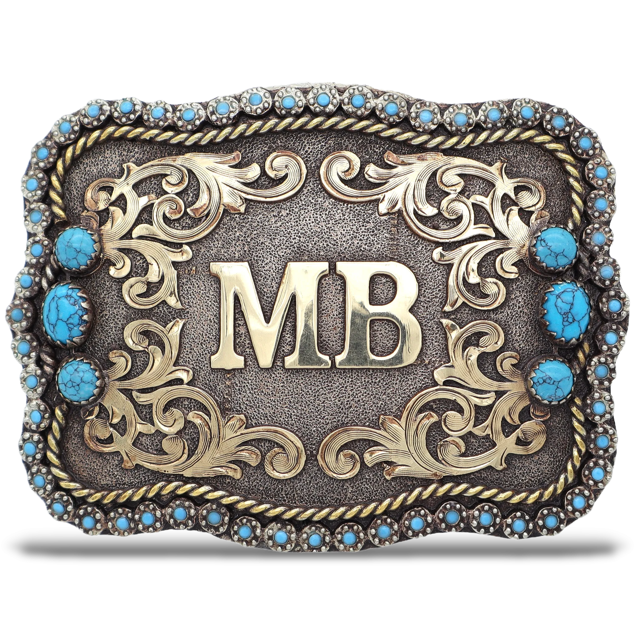 Gilded Glamour Custom Buckle