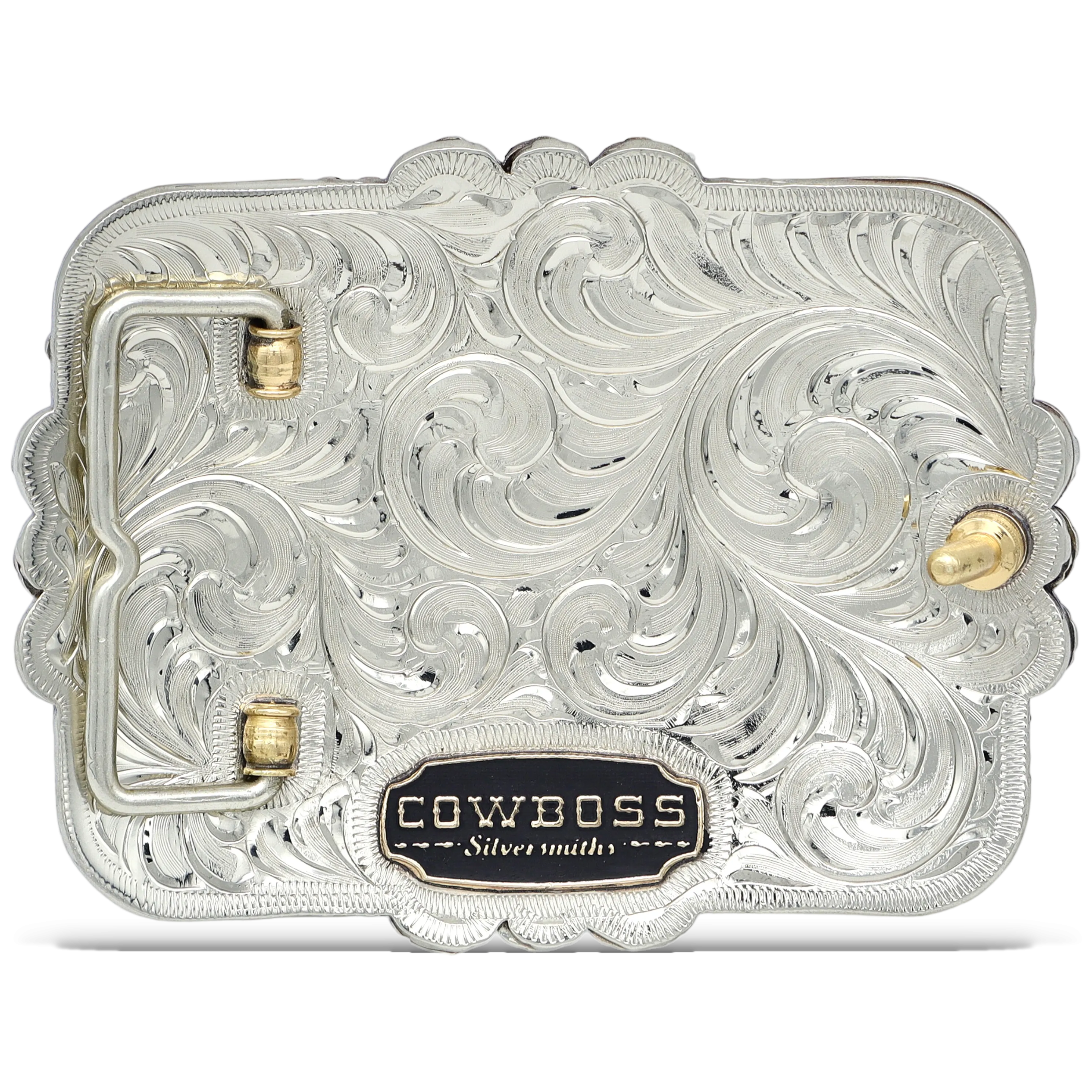 Gilded Rodeo Star Custom Buckle