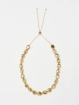 Gold Pearl Necklace