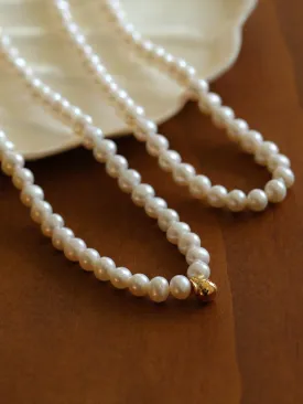 Golden Beans Freshwater Pearl Necklace