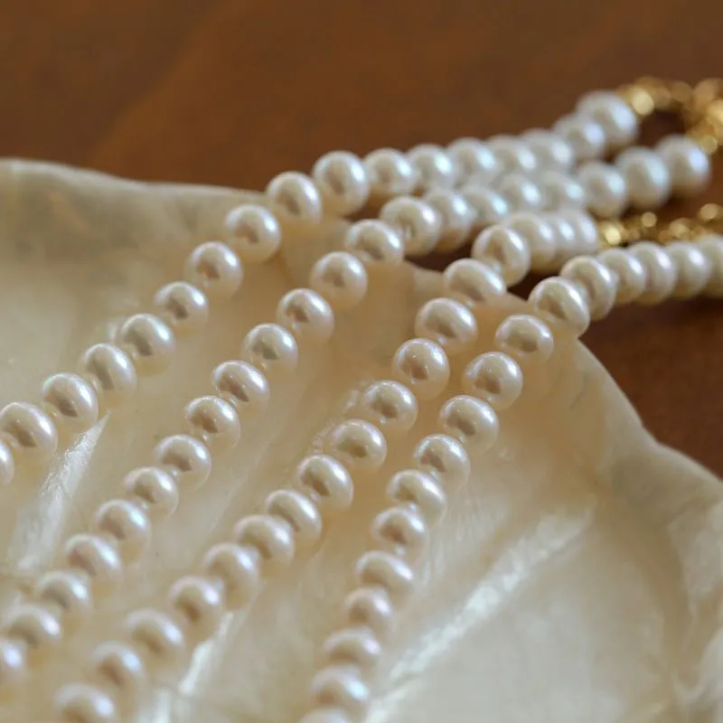 Golden Beans Freshwater Pearl Necklace