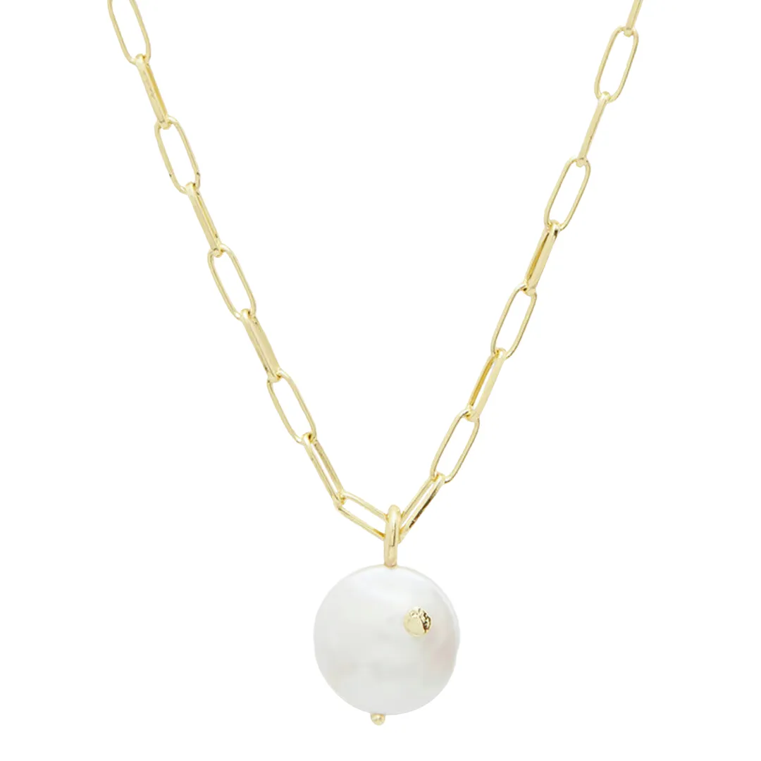 Gorjana Reese Pearl Necklace