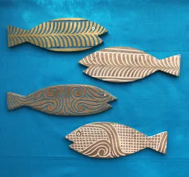 Hand Carved Wooden Fish