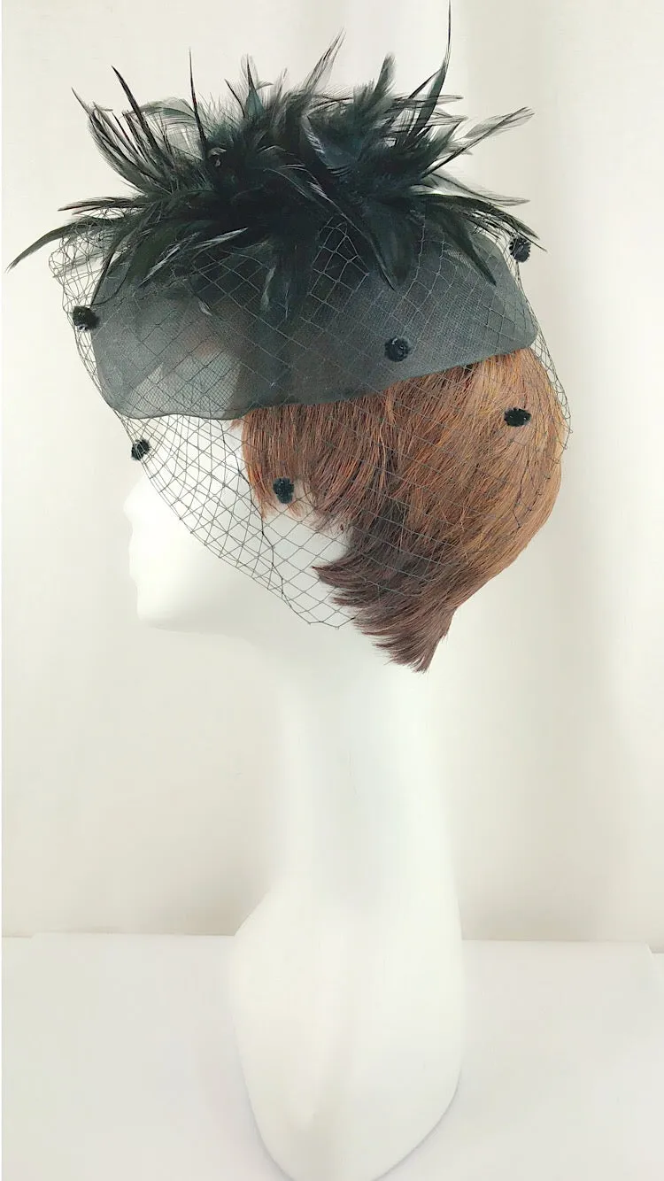 Hand Made OOAK Beautiful Fascinator Hair Accessory