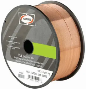 Harris .035 Silicon Bronze MIG Welding Wire - 2# Spool 00SIBF2