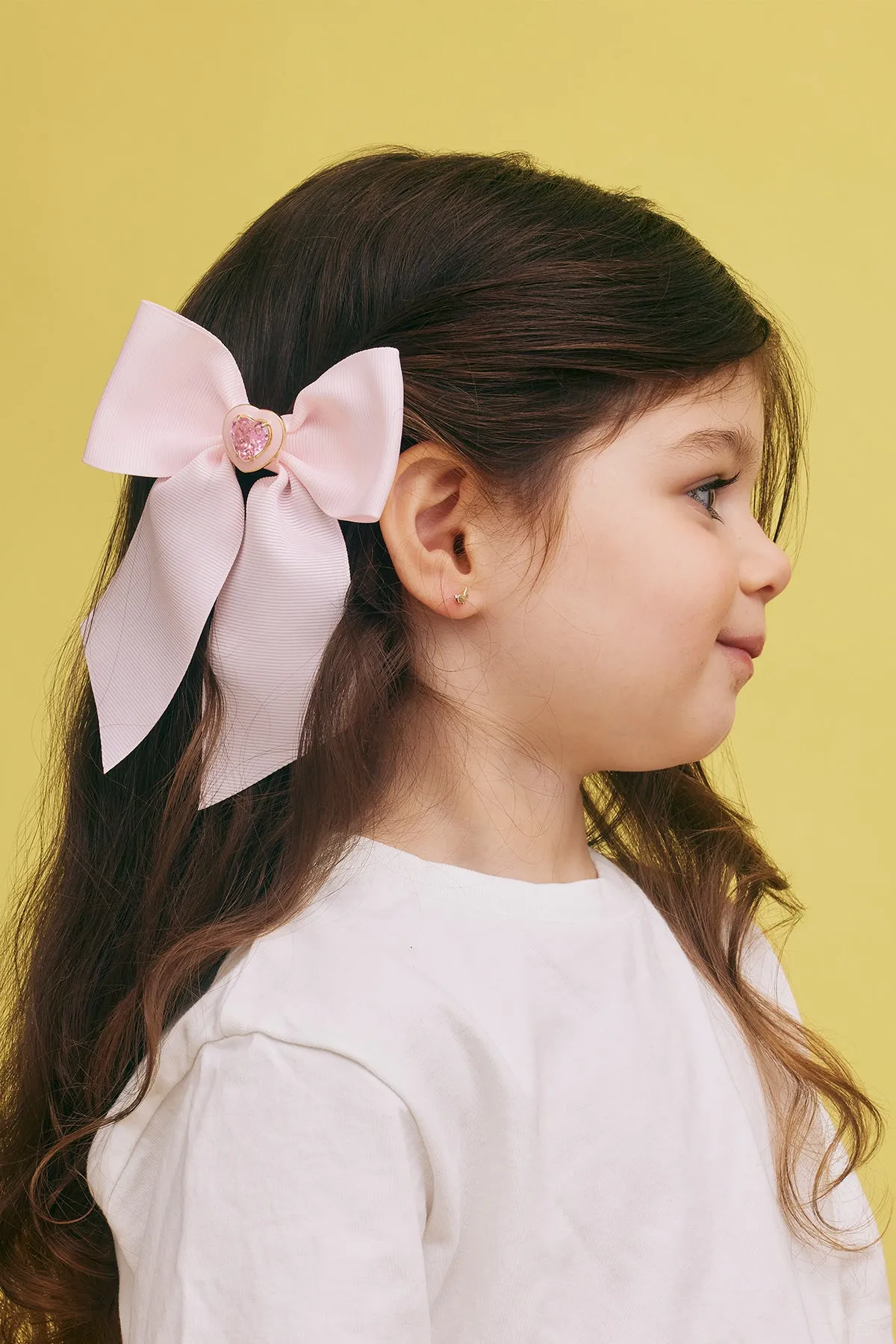 Heart Cocktail Hair Bow