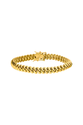 Iconic Twisted Bracelet 14K Gold Plated