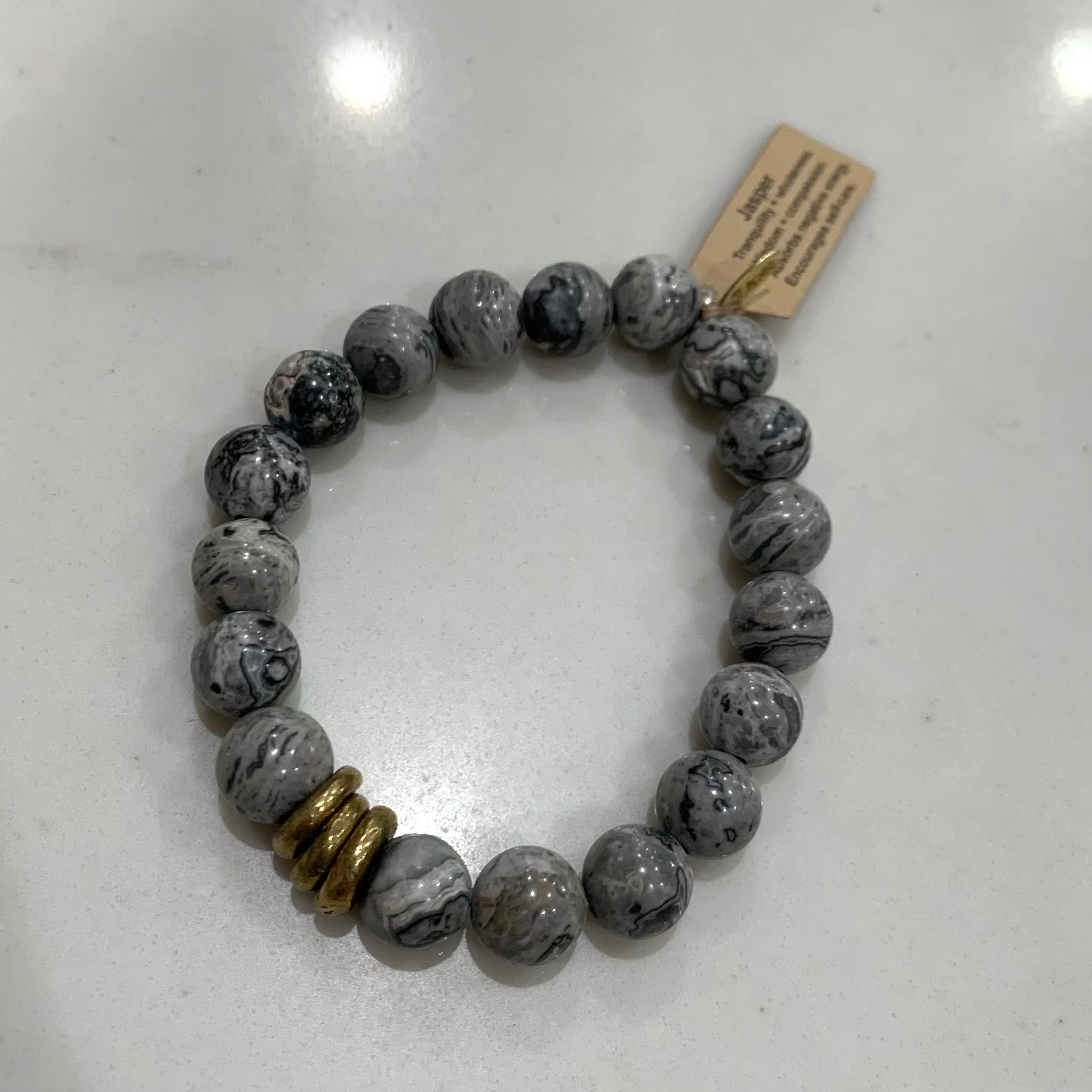 Infinite Warrior 8mm or 10mm Bracelets (Choose your stone)