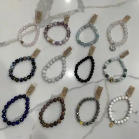 Infinite Warrior Birthstone Bracelets