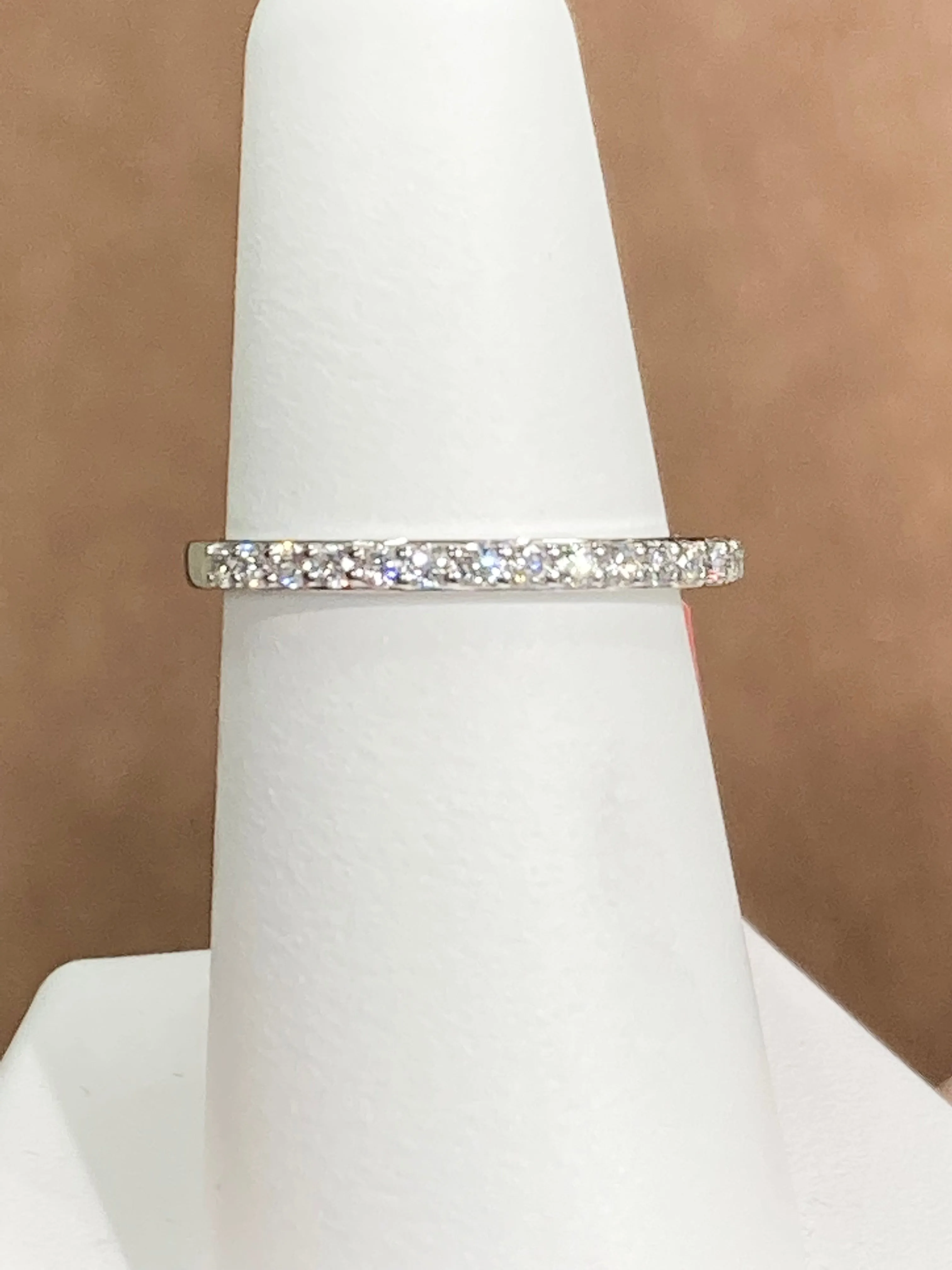 Lab Created Diamond Wedding Ring