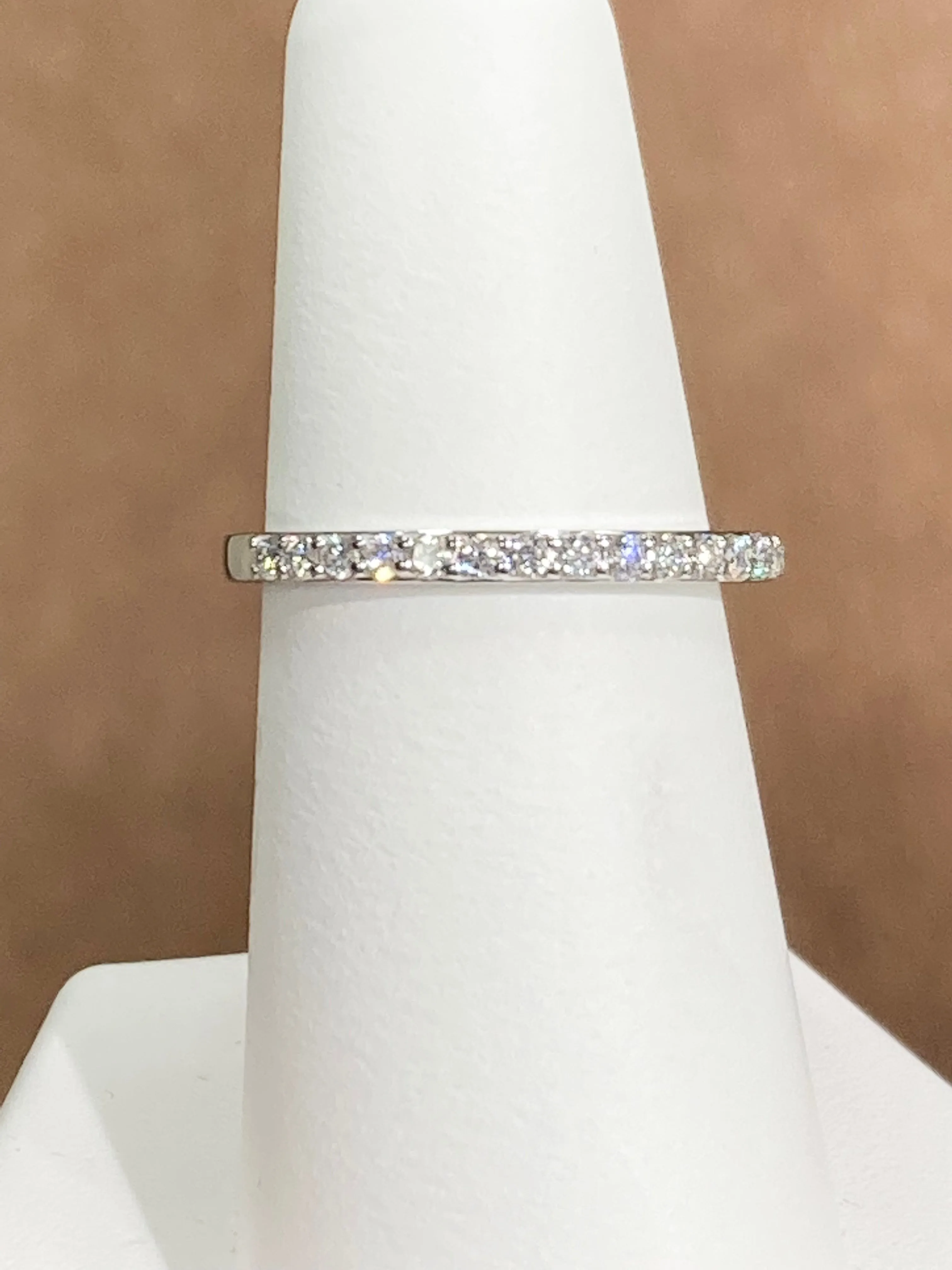 Lab Created Diamond Wedding Ring