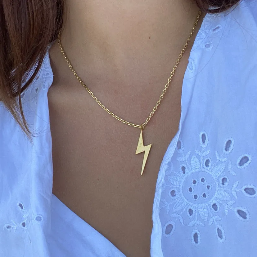 MADY LIGHTNING BOLT NECKLACES