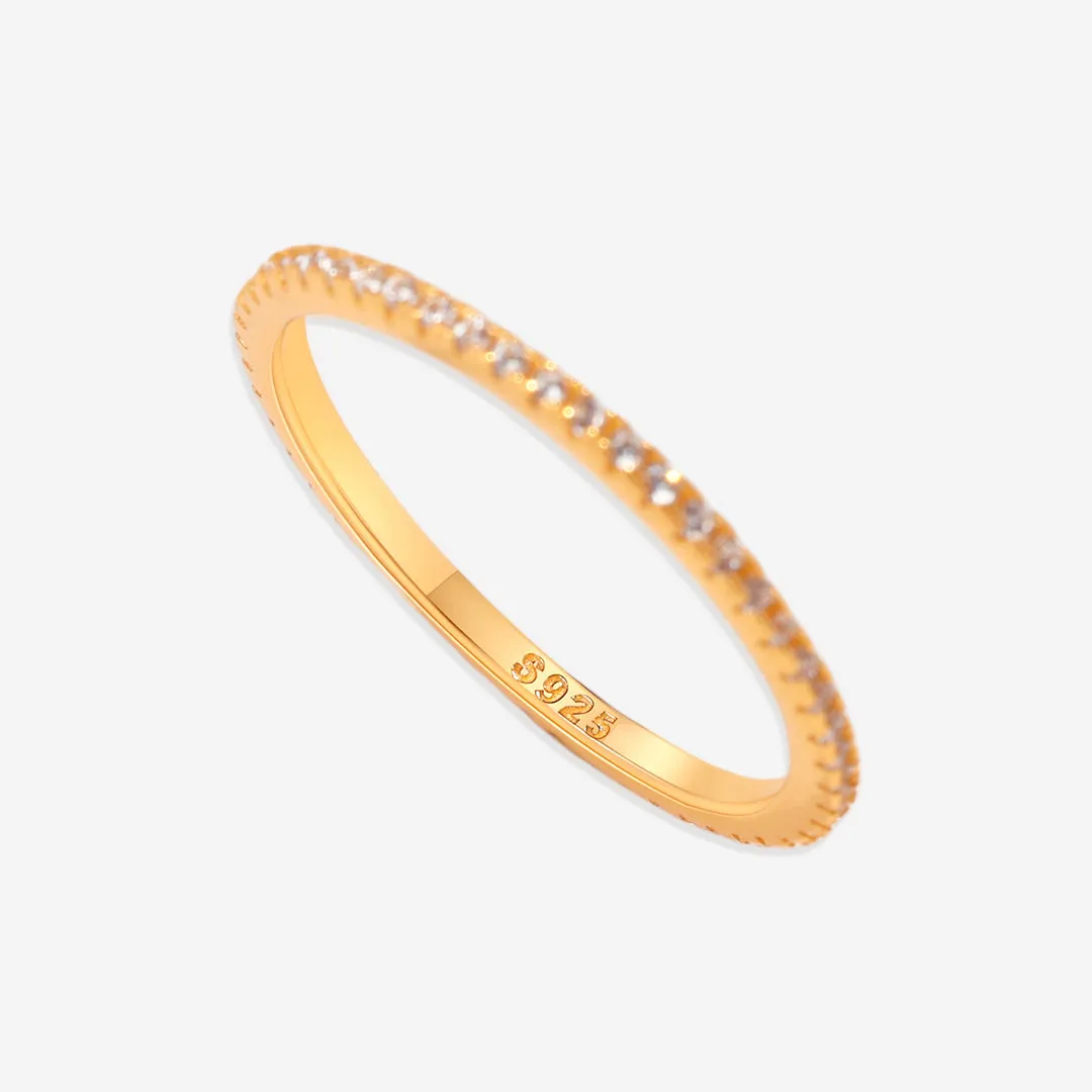 Marquis Gemstone Stacking Ring Set