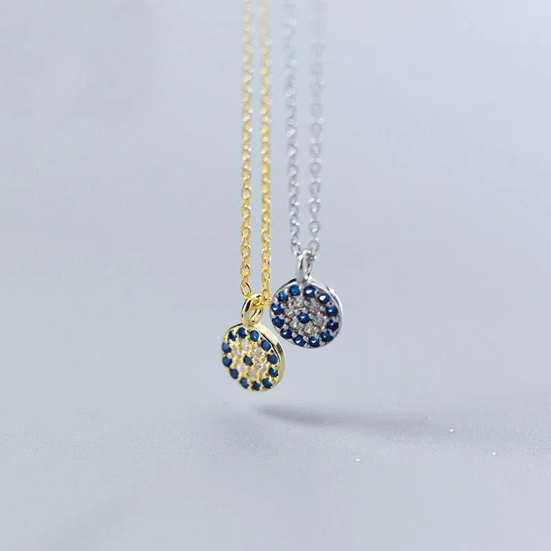 Mere Evil Eye Minimal Necklace