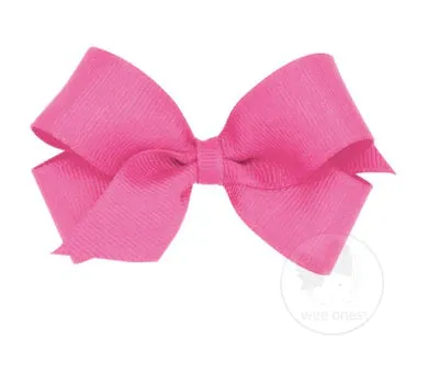 Mini classic grosgrain bow