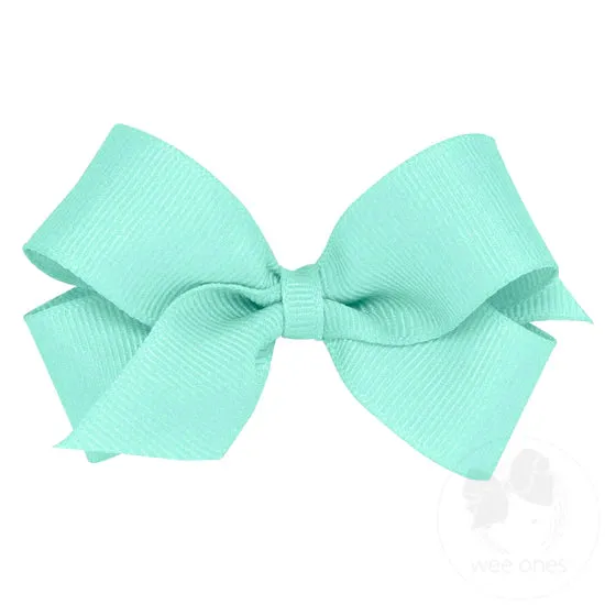 Mini classic grosgrain bow