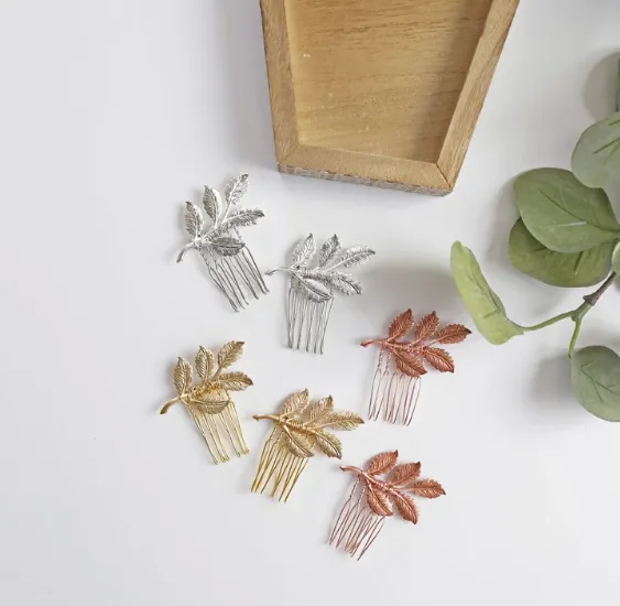 Mini Leaves Combs