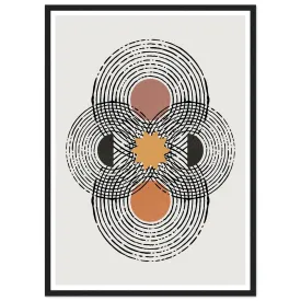 Minimalist Circles Wall Art