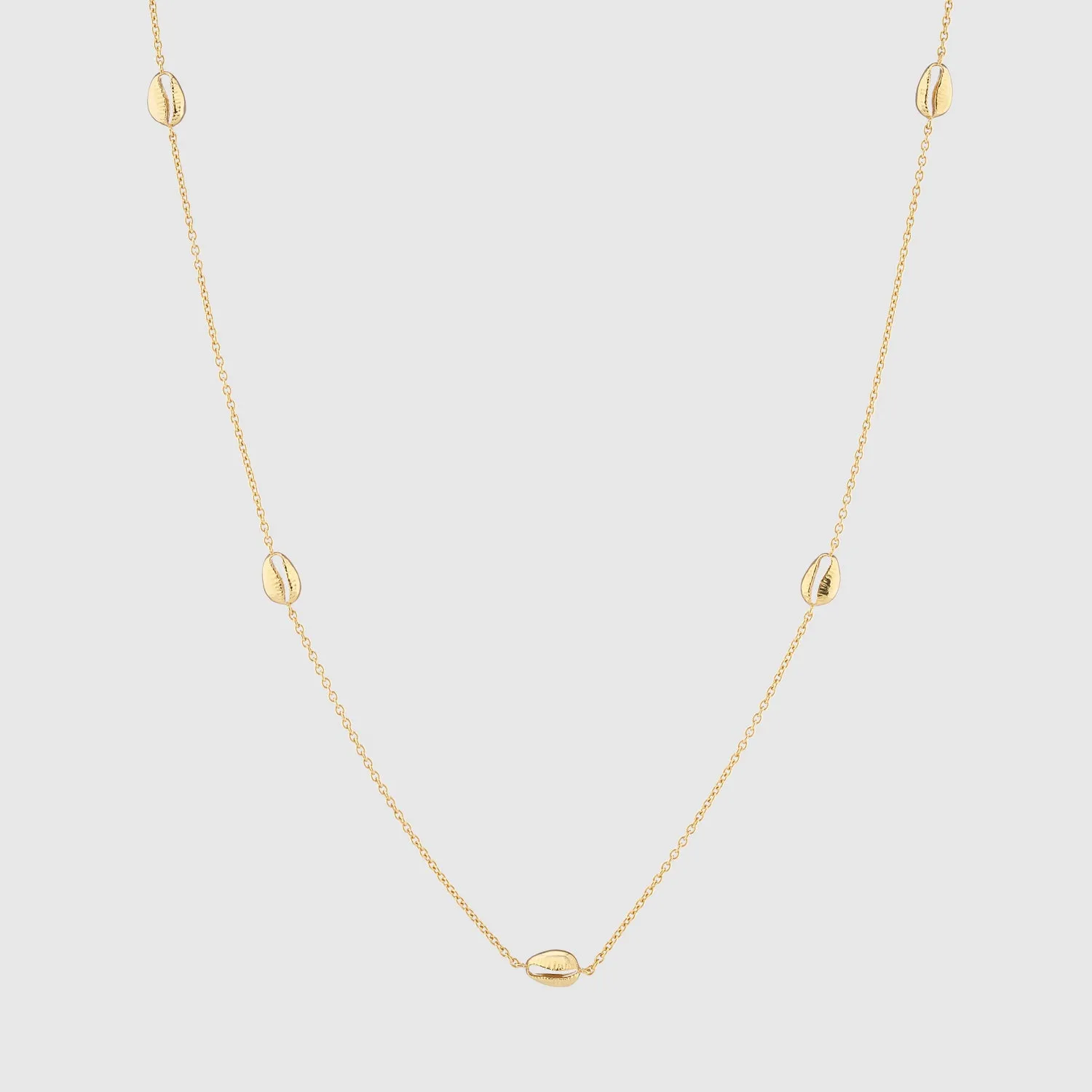 Moka Multi Shell Gold Vermeil Necklace