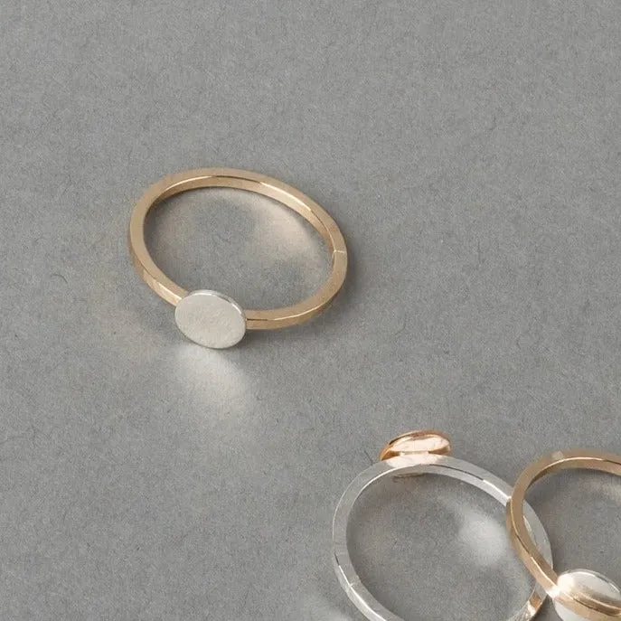 MOONTOWER TWO-TONE RING