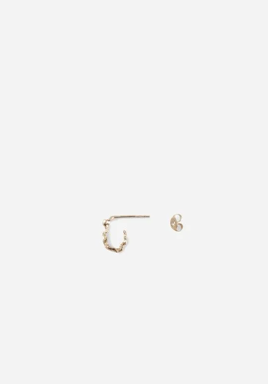 Nest Hoops  |  Gold