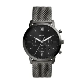 Neutra Chronograph Smoke Stainless Steel Mesh Watch