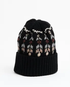 Nordic Beanie Pattern 1 Black