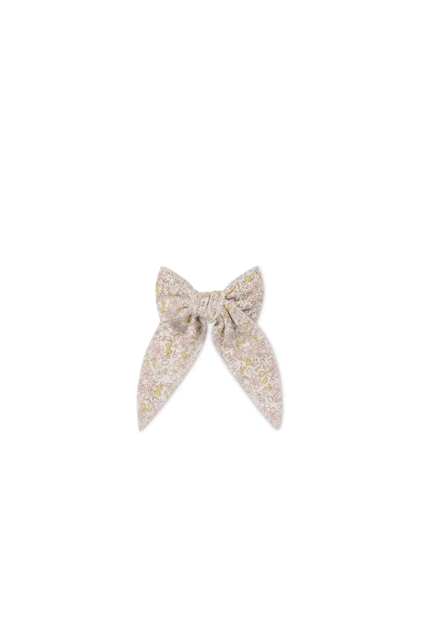 Organic Cotton Bow - Chloe Lilac