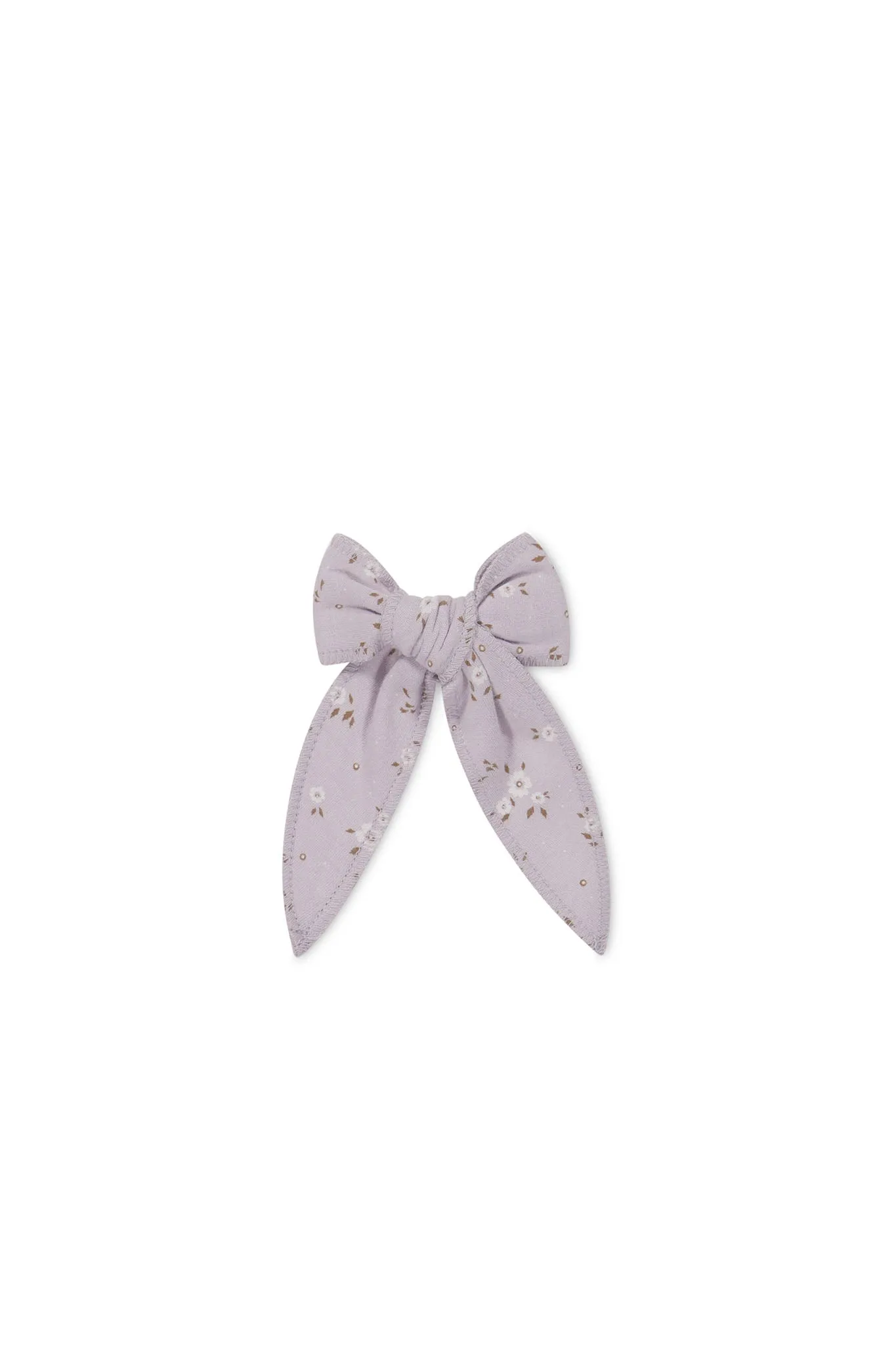 Organic Cotton Bow - Lulu Bloom Iris